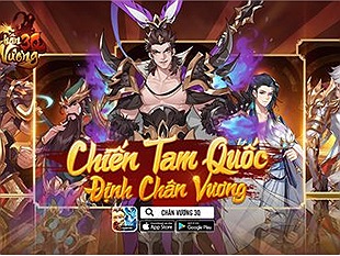 Chân Vương 3Q tựa game nhập vai đấu tướng sắp ra mắt tại Việt Nam