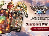 Summoners War: Rush tựa game nhập vai phòng thủ tháp nhàn rỗi đang mở đăng ký trên mobile