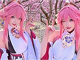 Cùng ngắm màn cosplay Yae Miko trong Genshin Impact