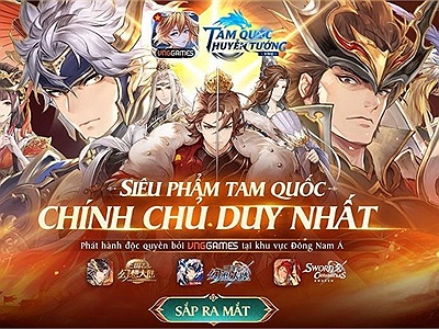 Tam Quốc Huyễn Tướng VNG sắp ra mắt game thủ Việt Nam