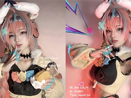 Cosplay Varesa: Nàng bò Genshin Impact qua sự biến hóa của Babie EvilLord