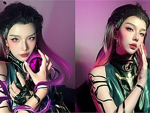 Janyne Lee "hóa thân" thành Reyna từ Valorant: Màn cosplay hấp dẫn không thể bỏ lỡ