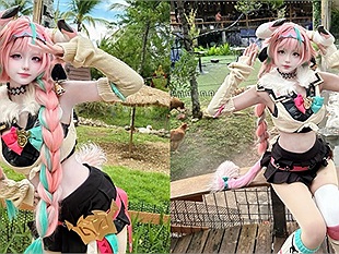 Khám phá cosplay Varesa từ Genshin Impact bởi Mawie