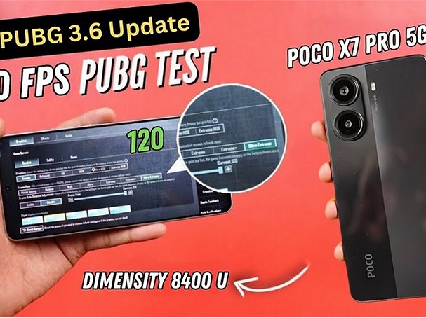 POCO X7 Pro: Smartphone tầm trung chiến PUBG Mobile 120 FPS giá 7 triệu