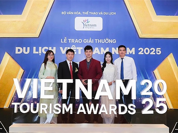 Check in Vietnam được vinh danh tại Giải thưởng Du lịch Việt Nam 2025