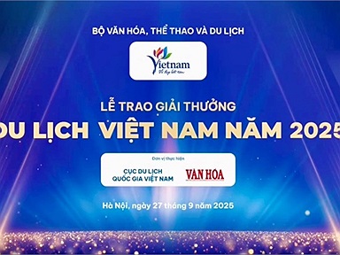 Giải thưởng Du lịch Việt Nam 2025 – Vinh danh những đóng góp xuất sắc cho ngành du lịch