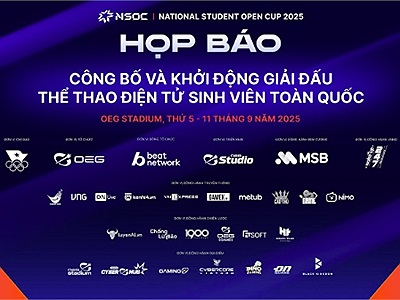 NSOC 2025 trở lại: Giải đấu eSports sinh viên lớn nhất Việt Nam với tổng giải thưởng 2 tỷ đồng
