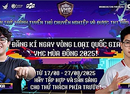 VMC WINTER 2025 – Giải Vô Địch Thể Thao Điện Tử Quốc Gia Vietnam MLBB Championship Mùa Đông 2025 chính thức khai màn