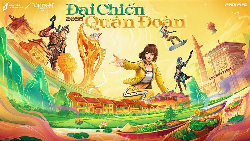 Đại Chiến Quân Đoàn x Việt Nam League: Sự trở lại hoành tráng và bước tiến mới của Free Fire