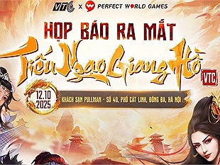 Tiếu Ngạo Giang Hồ VTC - Game bản quyền chính chủ Perfect World tổ chức họp báo ra mắt tại Việt Nam
