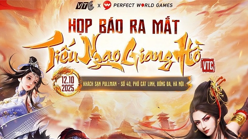 Tiếu Ngạo Giang Hồ VTC - Game bản quyền chính chủ Perfect World tổ chức họp báo ra mắt tại Việt Nam