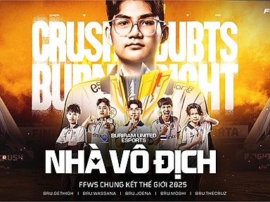 Buriram United Esports vô địch Chung Kết Thế Giới  Free Fire 2025