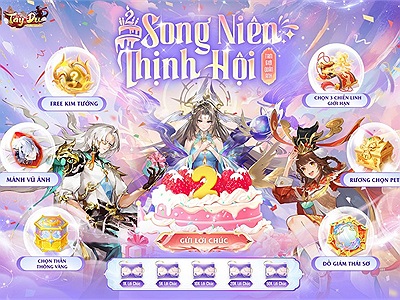 Tây Du VNG tròn 2 tuổi: Mừng sinh nhật bằng loạt sự kiện và Big Update