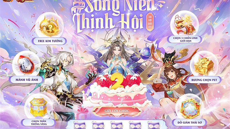 Tây Du VNG tròn 2 tuổi: Mừng sinh nhật bằng loạt sự kiện và Big Update