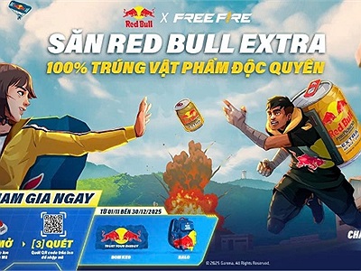 Free Fire hợp tác cùng Red Bull Extra với chiến dịch “Tập trung cao độ, húc tới đi” tại Đông Nam Á