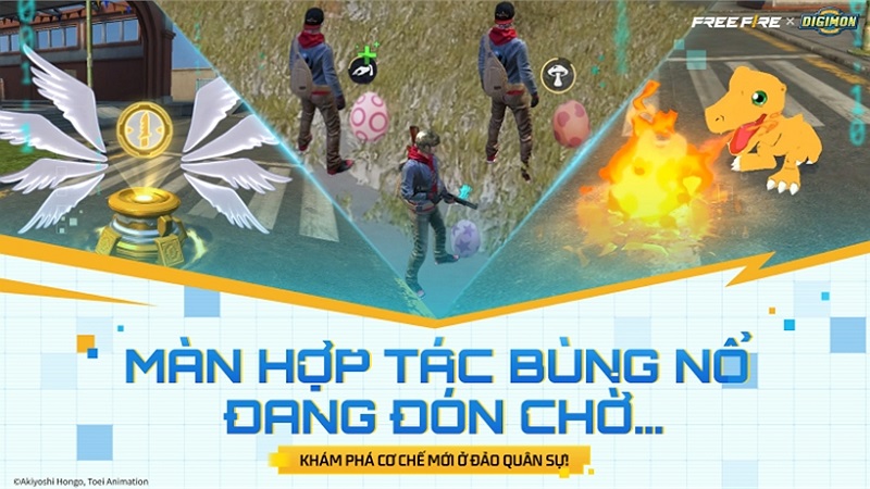 Free Fire x Digimon Adventure: Sự kiện collab chính thức khởi động