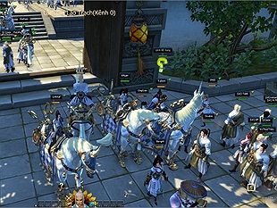 Game thủ chen nhau "đánh quái" trong ngày đầu ra mắt Tiếu Ngạo Giang Hồ VTC