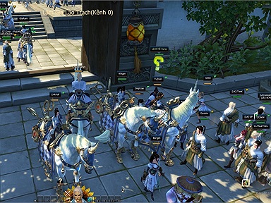 Game thủ chen nhau "đánh quái" trong ngày đầu ra mắt Tiếu Ngạo Giang Hồ VTC