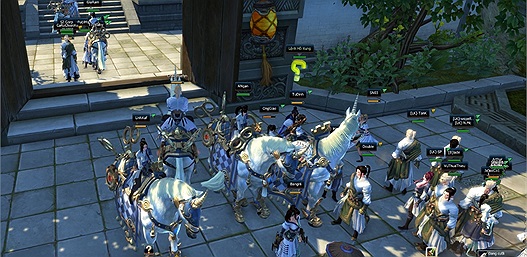 Game thủ chen nhau "đánh quái" trong ngày đầu ra mắt Tiếu Ngạo Giang Hồ VTC