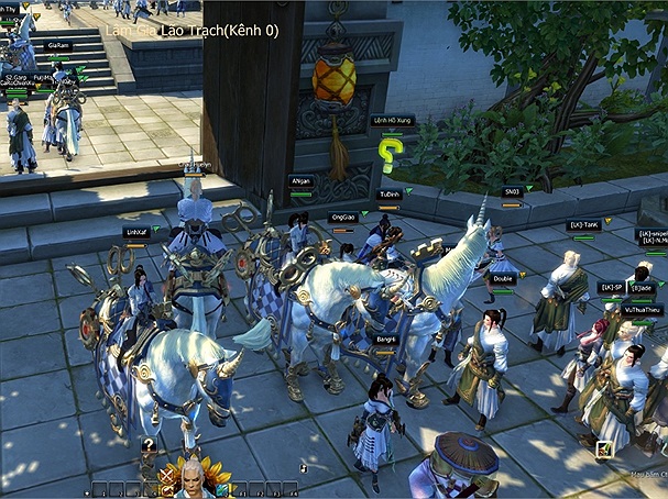 Game thủ chen nhau "đánh quái" trong ngày đầu ra mắt Tiếu Ngạo Giang Hồ VTC