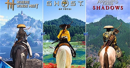 Where Winds Meet, Ghost of Yōtei và Assassin's Creed Shadows - Đâu là tựa game tốt nhất?