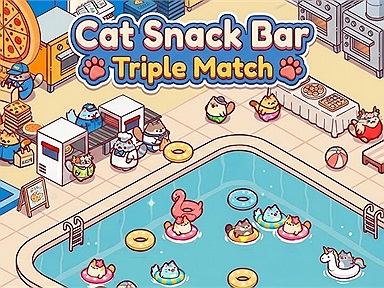 Cat Snack Bar : Triple Match - Game puzzle giải đố tìm vật ẩn và ghép 3 siêu dễ thương