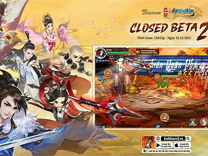 Tình Kiếm 3 mở Closed Beta 2 vào ngày 12/12/2025