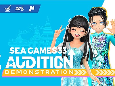 Trực tiếp SEA Games 33 bộ môn thể thao điện tử Audition