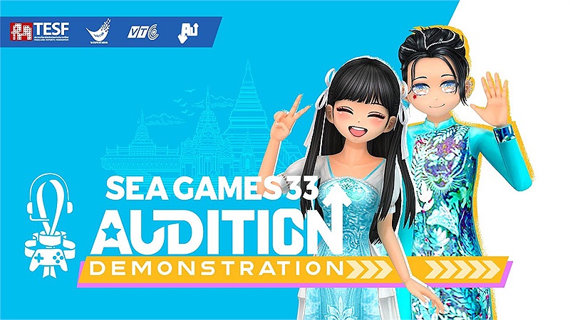 Trực tiếp SEA Games 33 bộ môn thể thao điện tử Audition