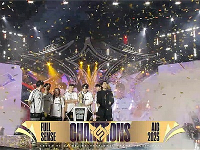 AIC 2025: Full Sense lên ngôi vô địch quá dễ dàng