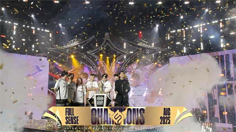 AIC 2025: Full Sense lên ngôi vô địch quá dễ dàng