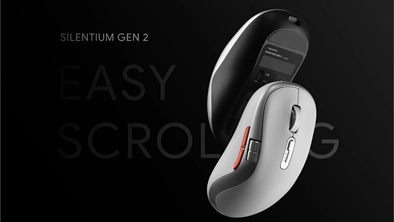 HyperWork Silentium Gen 2: Chuột không dây silent có đáng mua cho game thủ casual?