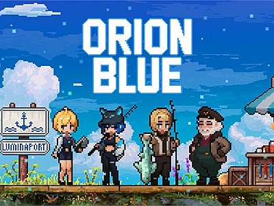 Orion Blue: Game game câu cá đồ họa pixel siêu dễ thương