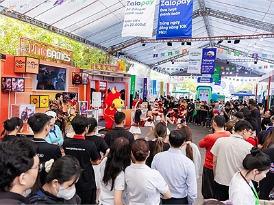 VNGGames đồng hành cùng ZaloPay New Year Fes 2026 với hàng trăm ngàn lượt ghé thăm