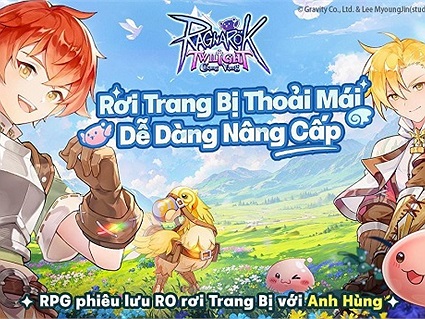 Khởi động sự kiện đăng ký trước "Ragnarok Twilight - Chạng Vạng"! IP huyền thoại trở lại với diện mạo mới, hóa thân Anh Hùng khám phá RO theo cách hoàn toàn mới!