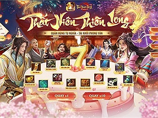 Vòng quay Thất Niên Thiên Long và máy chủ đặc biệt ra mắt mừng sinh nhật Tân Thiên Long Mobile