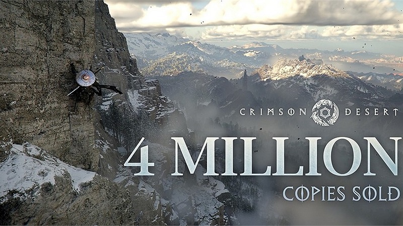 Crimson desert đạt 4 triệu bản bán ra: thành công lớn của game hành động thế giới mở từ Hàn Quốc