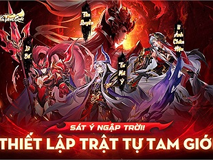 Nhận Giftcode Phong Hầu Tam Quốc mừng game chính thức ra mắt