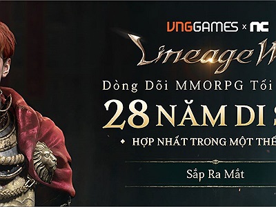 Lineage W sắp ra mắt tại Đông Nam Á: MMORPG tiếp theo đàn anh Lineage2M
