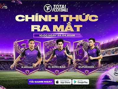 Total Football VNG chính thức ra mắt game thủ khu vực SEA