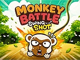 Monkey Battle: Swing Shot – Game bắn ná khỉ hài hước trên mobile