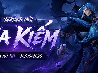 Kiếm Thế ra mắt máy chủ Ma Kiếm, game thủ tận hưởng trọn vẹn cảm giác cày cuốc