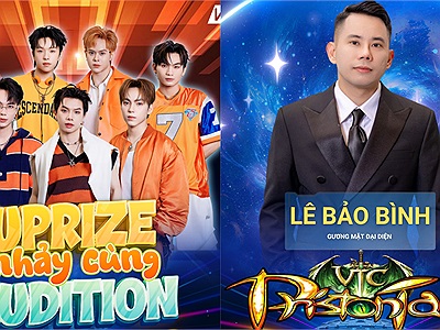 UPRIZE & Lê Bảo Bình giao lưu tại gian hàng VTC GameVerse 2026