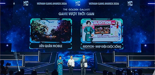VTC thắng lớn tại Vietnam Game Awards 2026 với 9 hạng mục vào Chung kết
