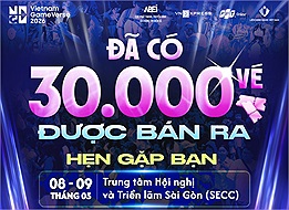 30.000 vé đã bán - Vietnam GameVerse 2026 sẵn sàng "nóng" với gần 100 gian hàng