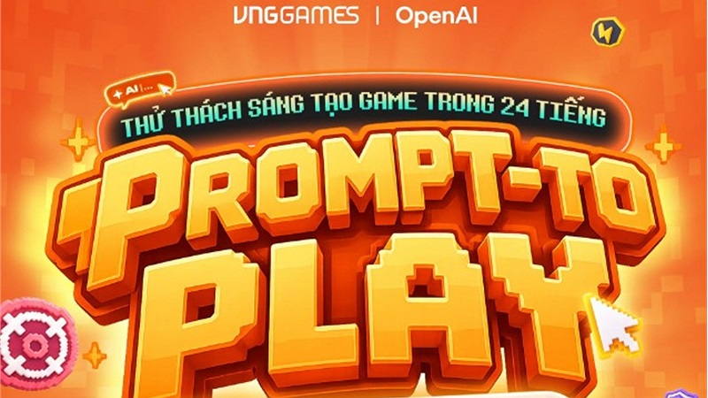 VNGGames phát động "Prompt To Play": Sân chơi làm game AI đầu tiên tại Việt Nam