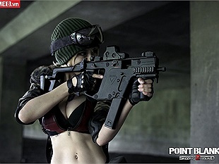 Ngất ngây với bộ ảnh cosplay game bắn súng Point Blank của nữ coser Hàn Quốc