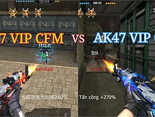 Crossfire Legend: Trải nghiệm sự khác biệt giữa AK-47 VIP tại 2 server Việt Nam và Trung Quốc