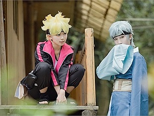 Cosplay cực đẹp Boruto và thế hệ nhẫn giả mới của làng Lá