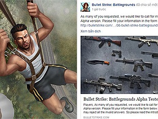 Bullet Strike: Battlegrounds tiếp tục mở đăng ký trải nghiệm Alpha Test đợt 2 cả Android lẫn iOS